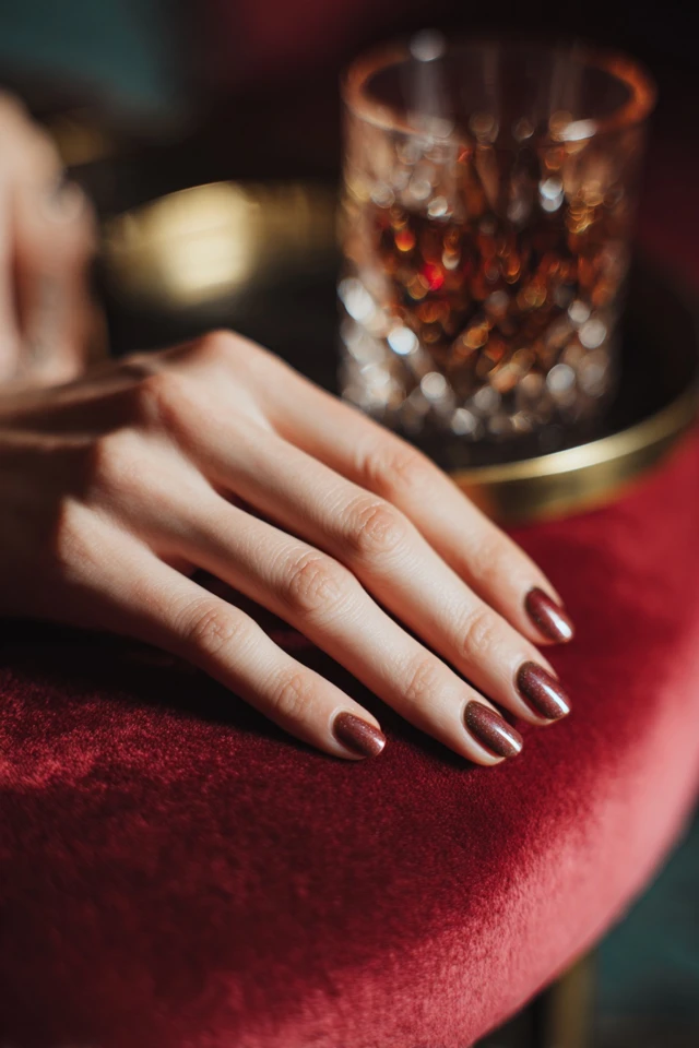 Velvet Nail Stickers Glam