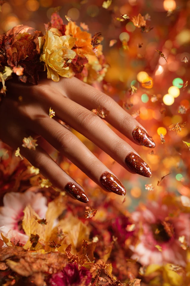 Spice Fall Dream Nails