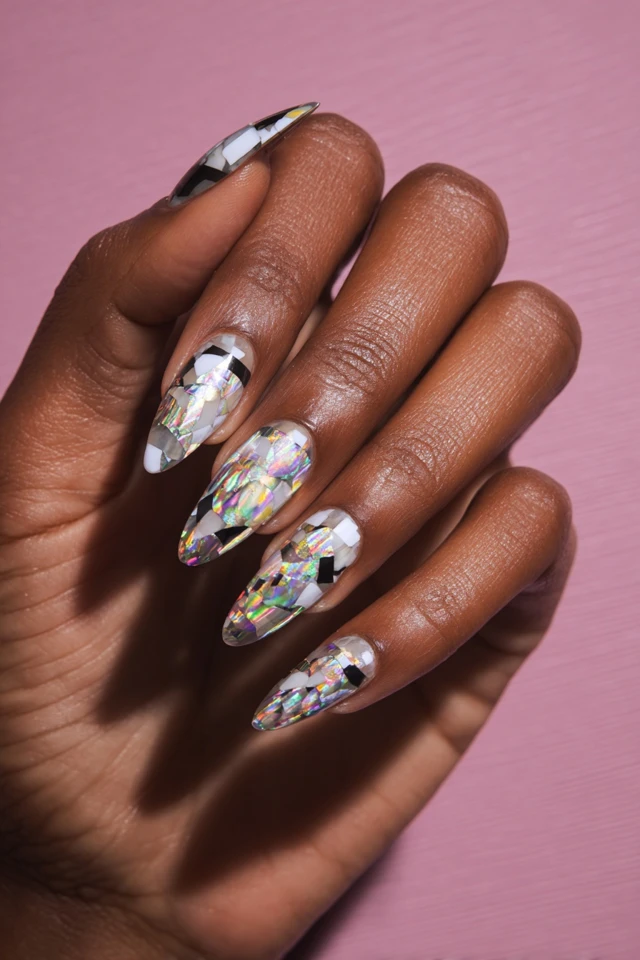 Monochrome Design Nails