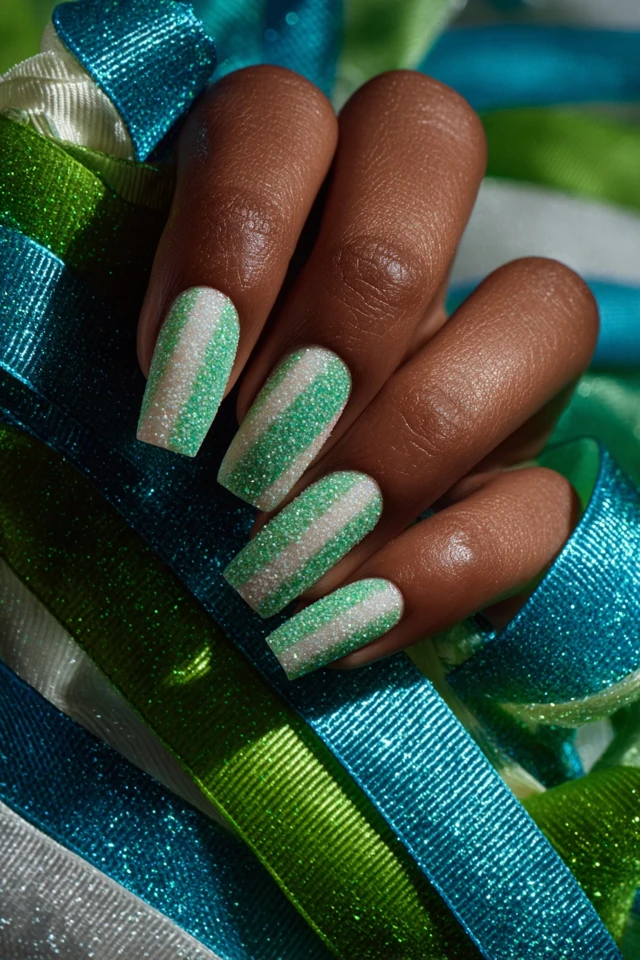 Preppy Aesthetic Nails