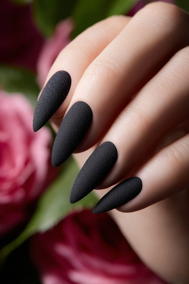 Dark Academia Design Nails