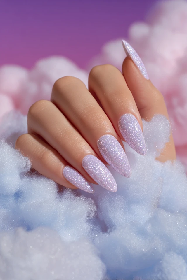Dreamy Cloud Vibe Nails