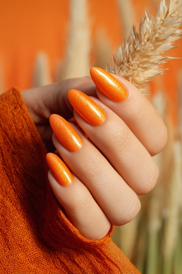 Desert Sunset Aesthetic Nails