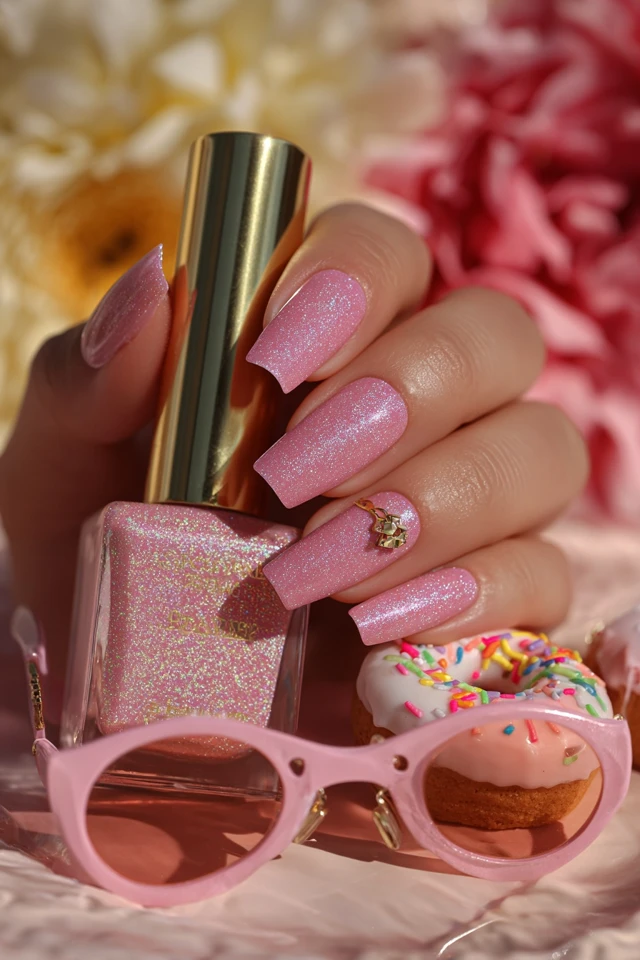 Barbiecore Mani