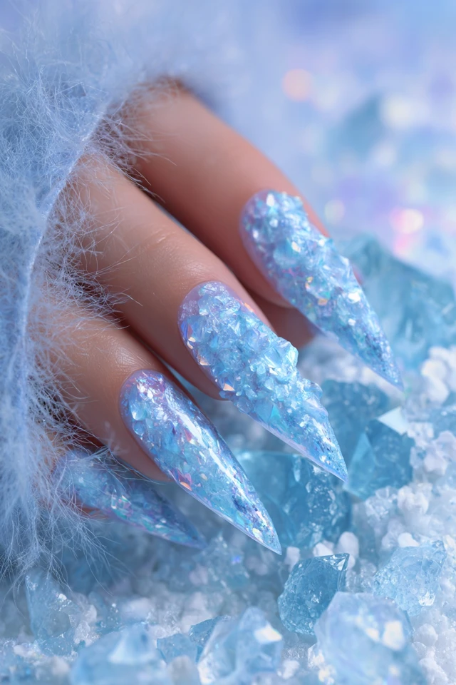 Ice Princess Palette Nails