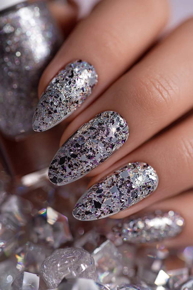 Metallic Luxe Mani