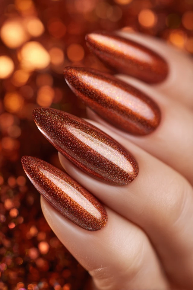 Copper Glow Mani