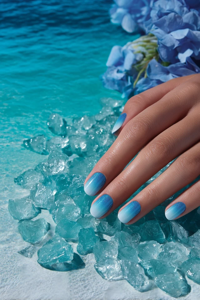 Lagoon Summer Whisper Nails
