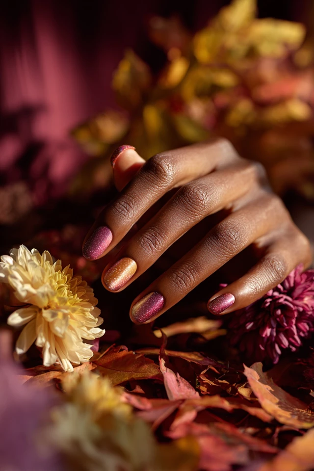 Harvest Autumn Symphony Nails