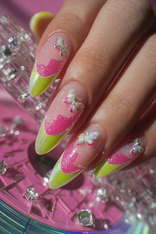Y2K Vibe Nails