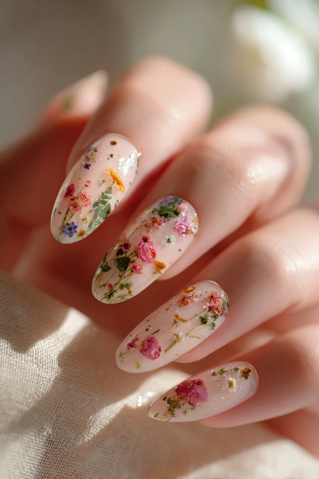 Cottagecore Nails