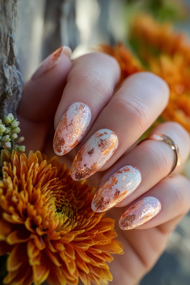 Golden Hour Palette Nails