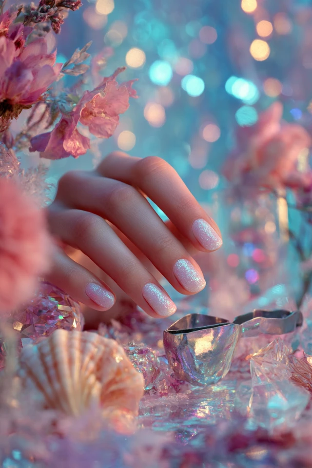 Frost Winter Elegance Nails