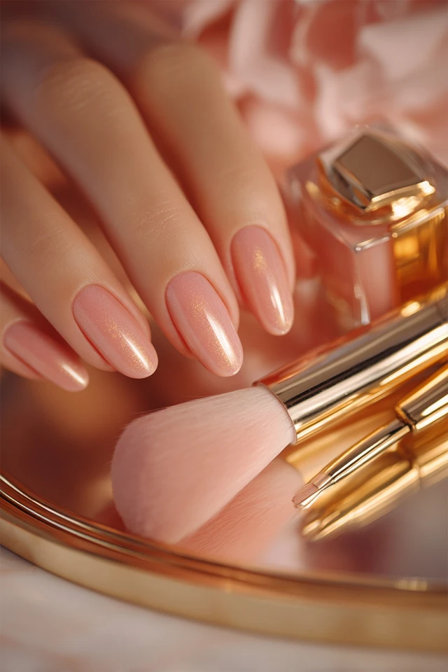 Sculpted Lip Edge Silhouette Nails