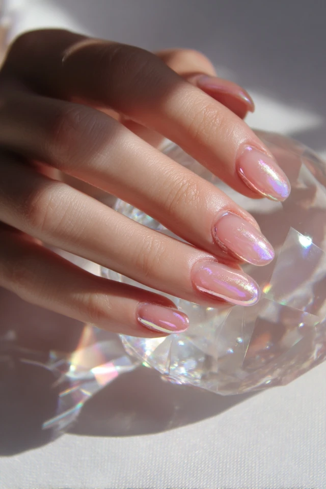 Prismatic Contour Edge Geometry Nails