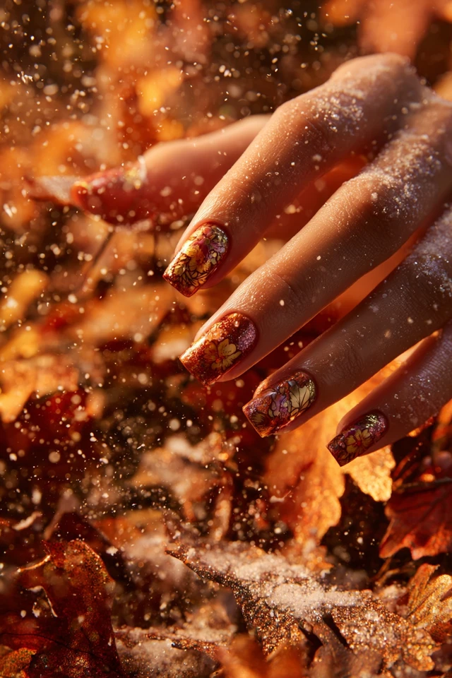 Cider Autumn Revival Nails
