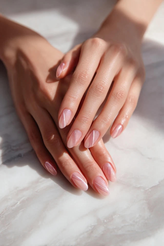 Signature Oblique Coffin Artistry Nails