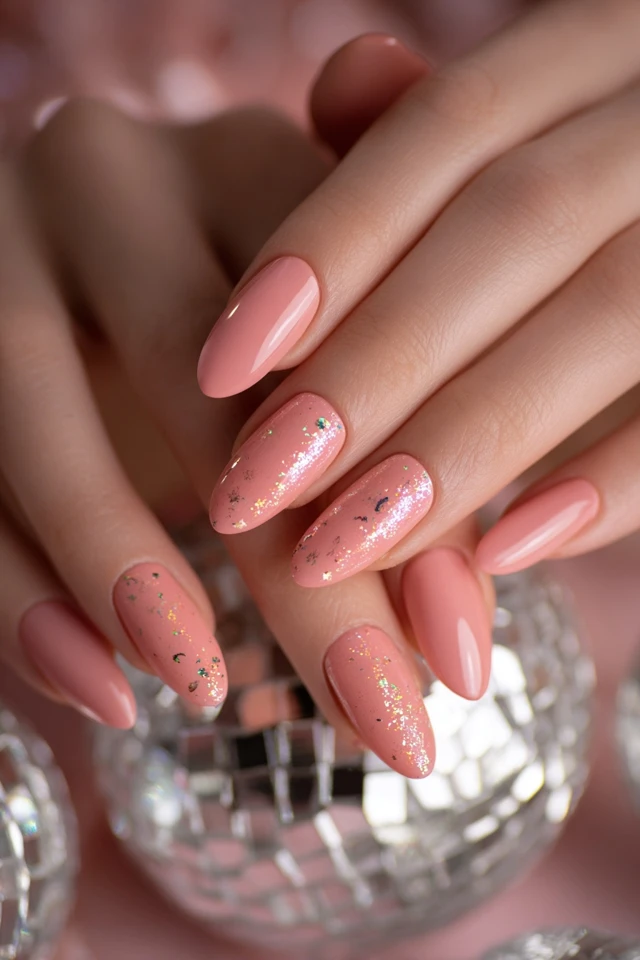 Timeless Crescent Design Nails