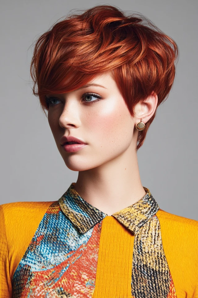 Short Wash-and-Go Haircut
