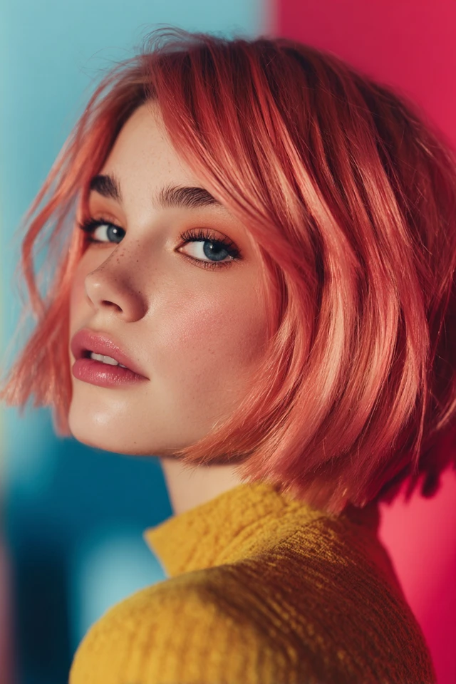 Stacked Bob Haircut Instant Lift