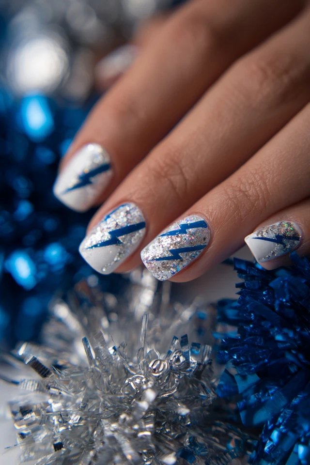Cheer Competition Nails Inspiration