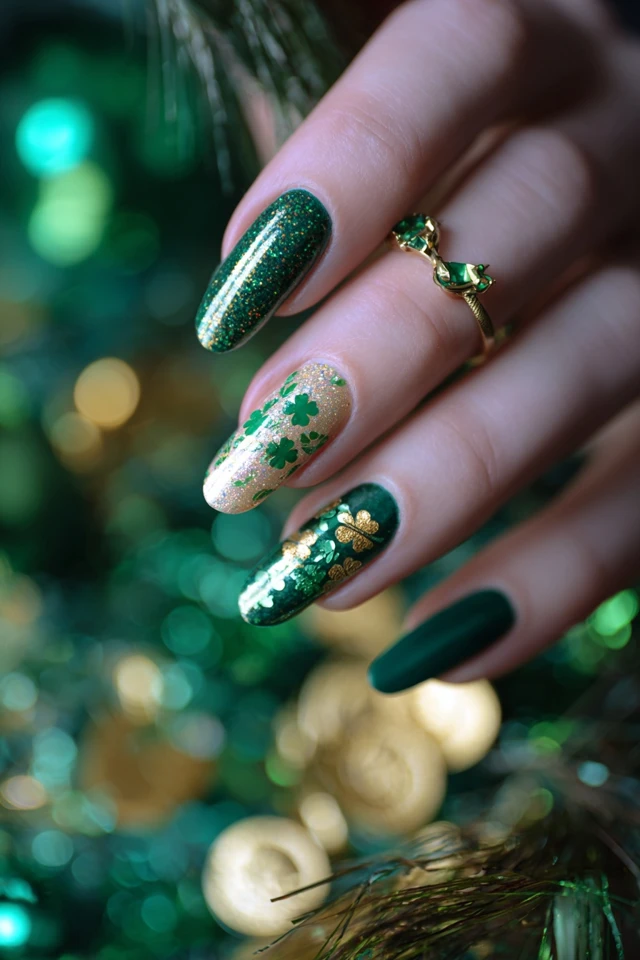 St. Patrick’s Day Nails Inspiration - photo 2