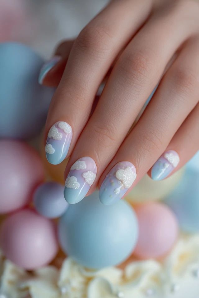 Baby Shower Nails Inspiration - photo 2