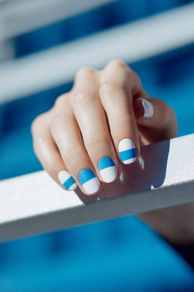 Marathon Race Nails Inspiration - photo 2