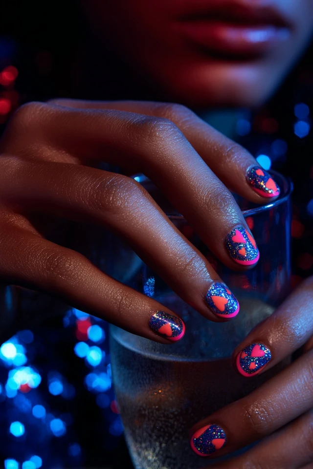 Glam Sibling Day Mani - photo 2