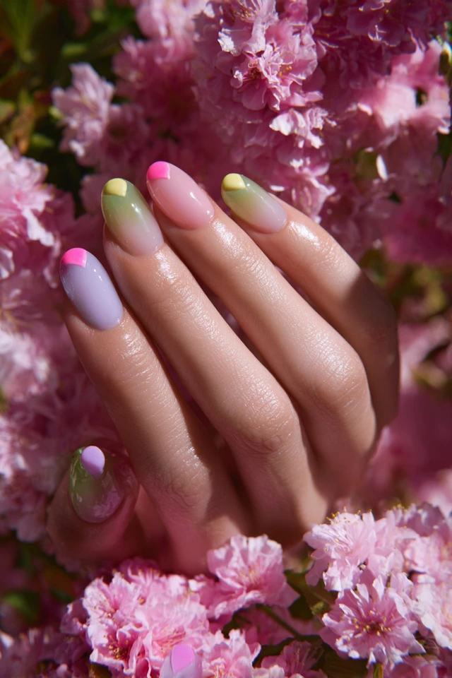 Vivid Labor Day Glam Nails - photo 2