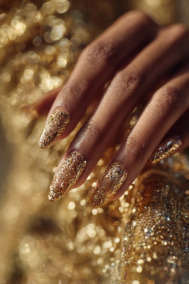 Chic Eid al-Fitr Design Nails - photo 2