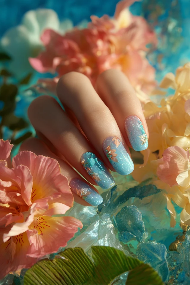 Mermaid Summer Symphony Nails