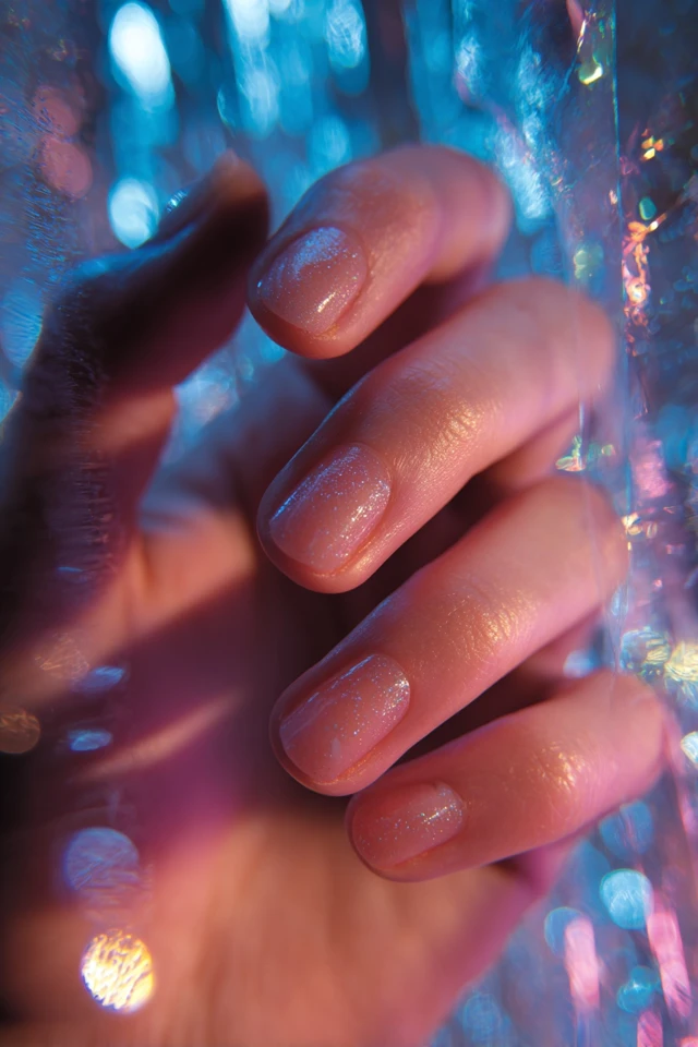 Vivid Ice Frost Design Nails - photo 2