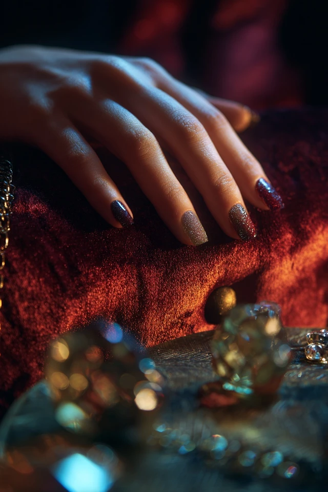 Velvet Ice Frost Nails - photo 2