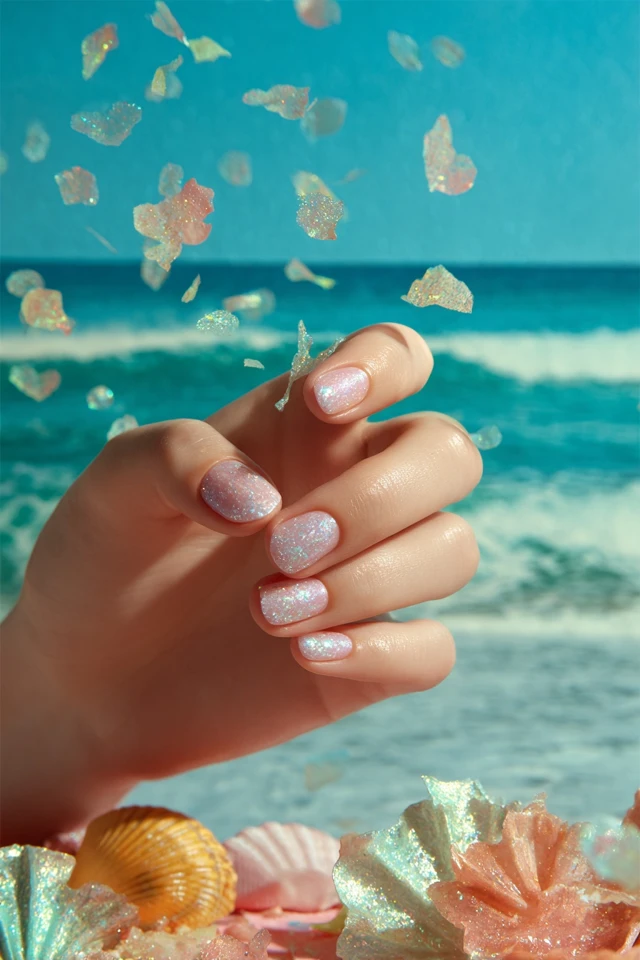 Seashell Summer Symphony Nails - photo 2