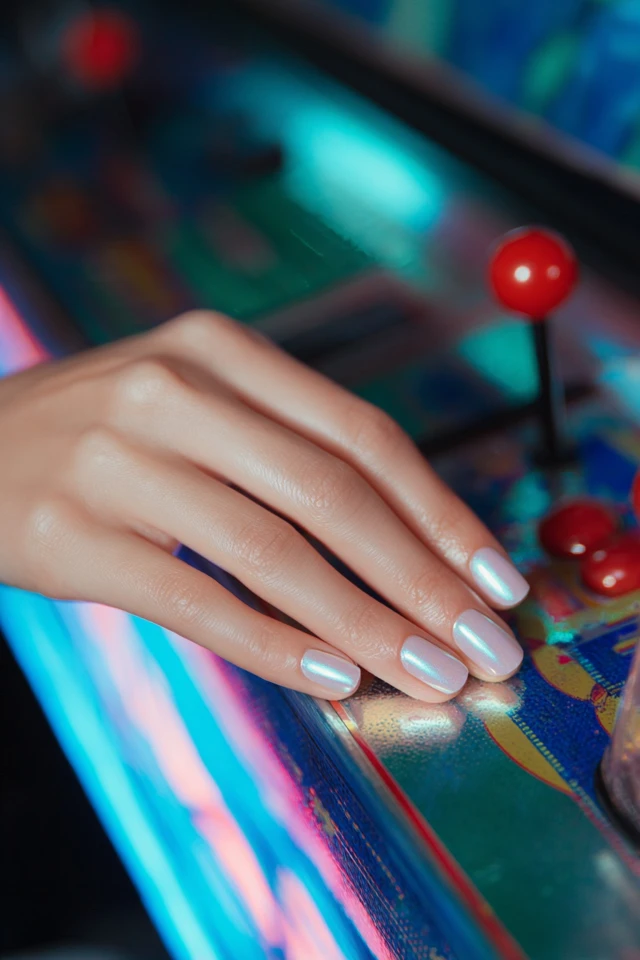 Spectrum Matte Chrome Nails - photo 2