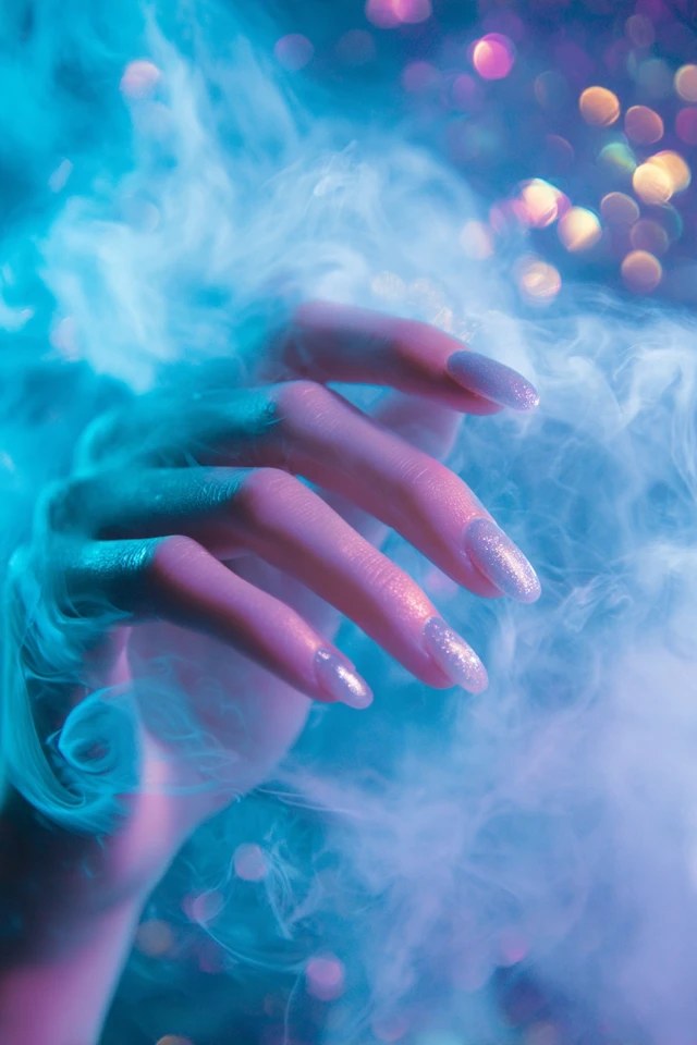 Epic Smoke Effect Nails - photo 2