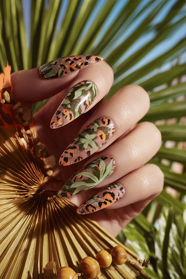 Safari Look Nails - photo 2