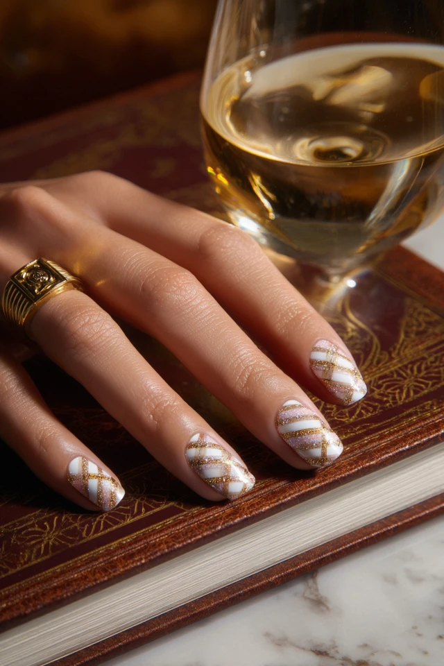 Old Money Design Nails - photo 2