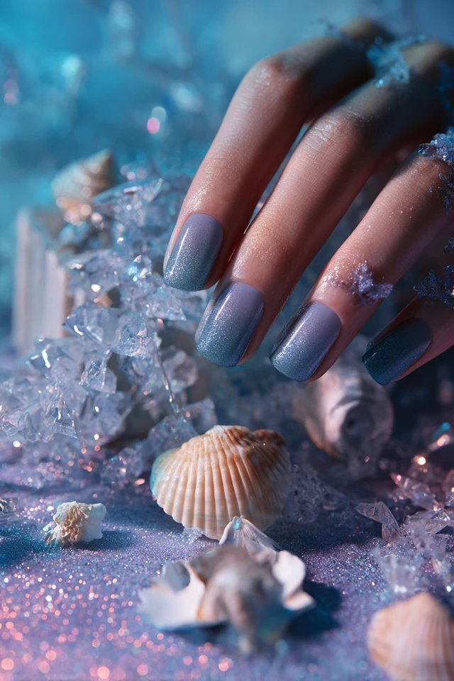 Holly Winter Whisper Nails - photo 2