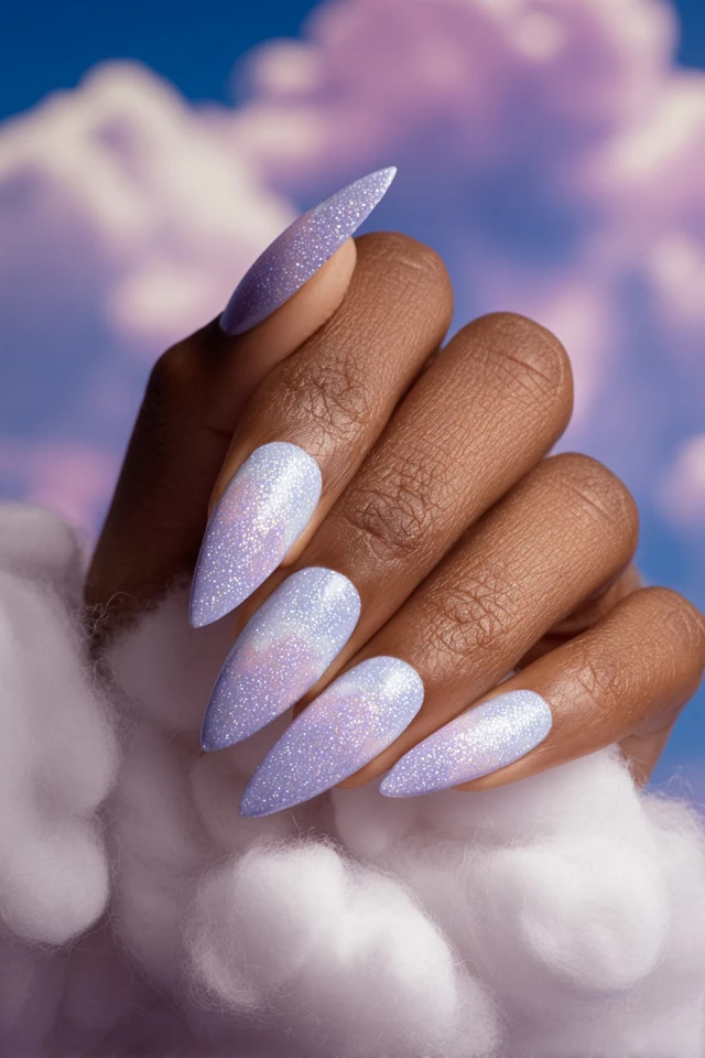 Dreamy Cloud Vibe Nails - photo 2