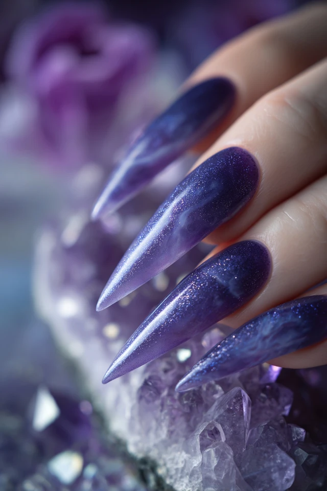 Mystic Haze Nails - photo 2