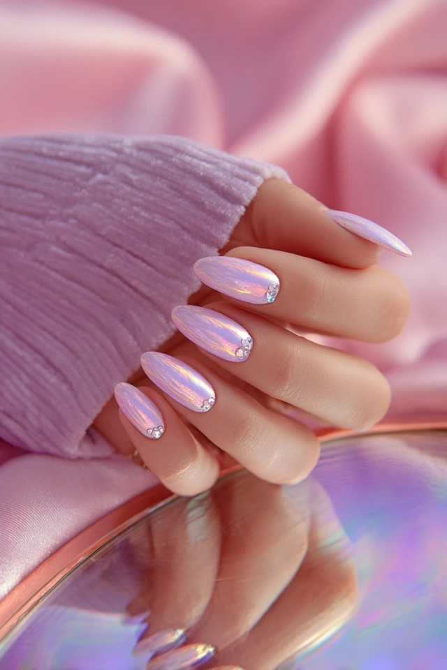 Velvet Night Look Nails - photo 2