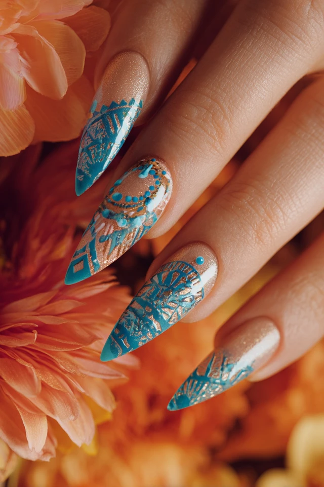 Boho Vibe Nails - photo 2