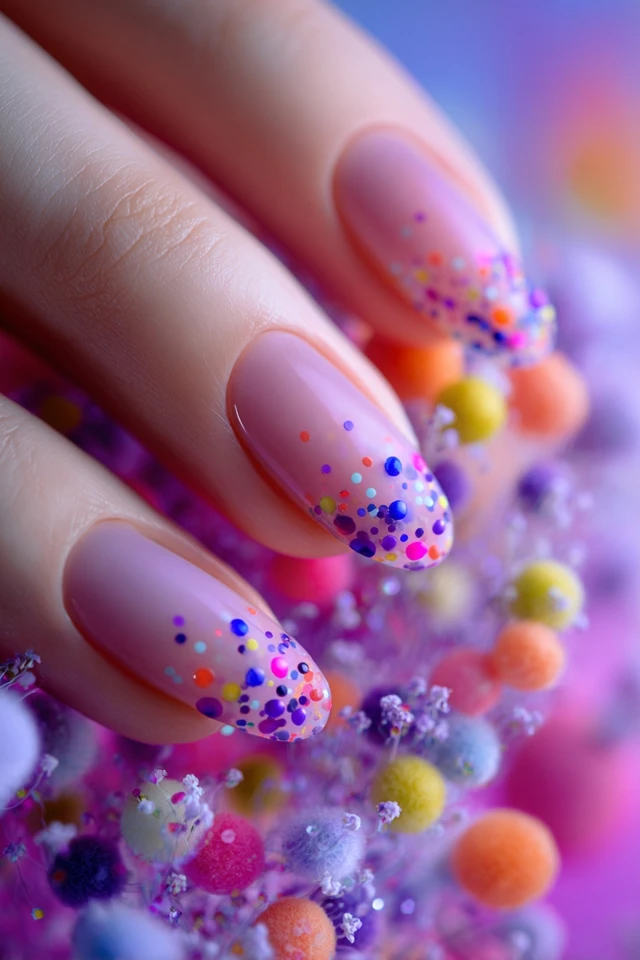 Confetti Party Vibe Nails - photo 2