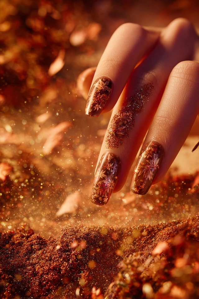 Cider Autumn Revival Nails - photo 2