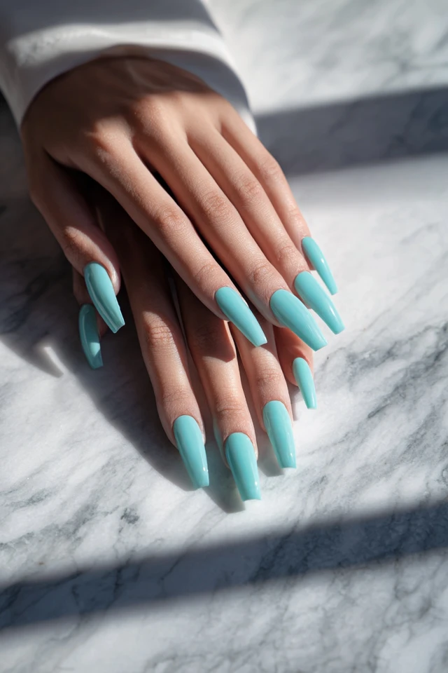 Ultra Tapered Coffin Design Nails - photo 3