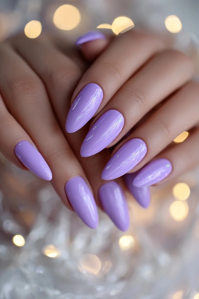 Dramatic Short Almond Artistry Nails - photo 2