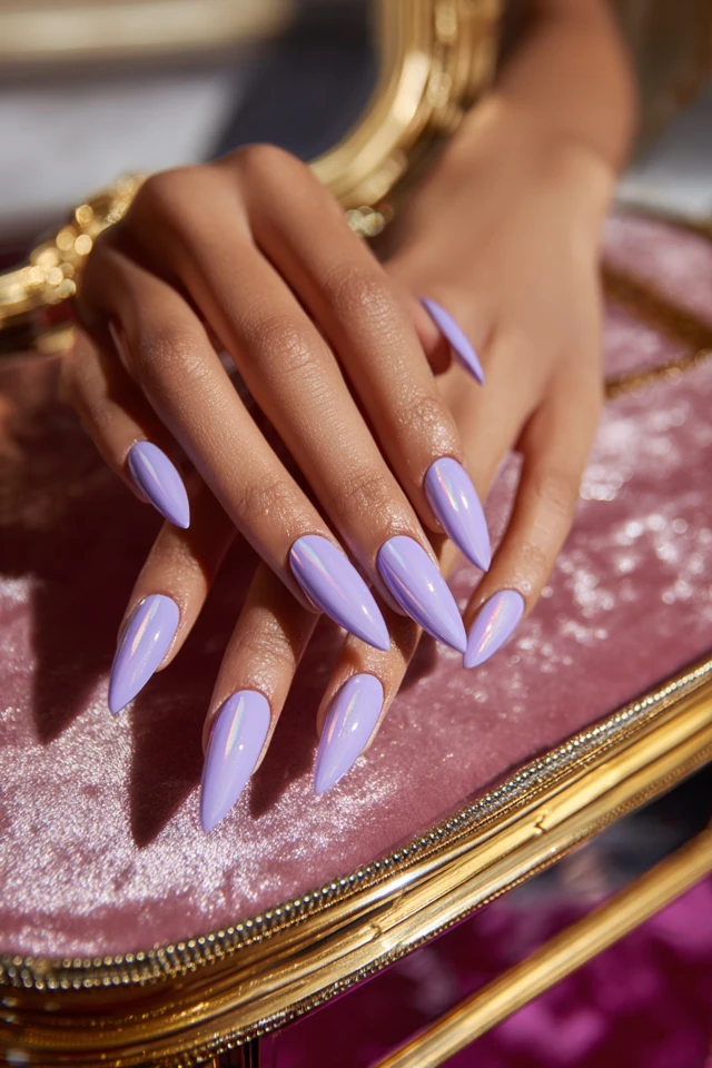 Bold Stiletto Mani