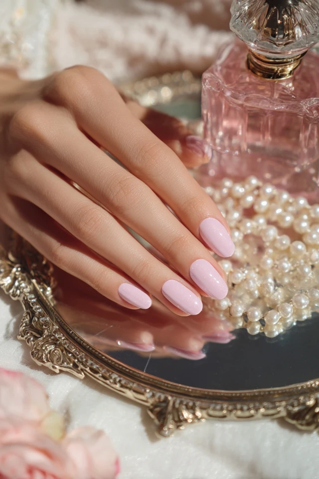 Polished Classic Oval Artistry Nails - photo 2